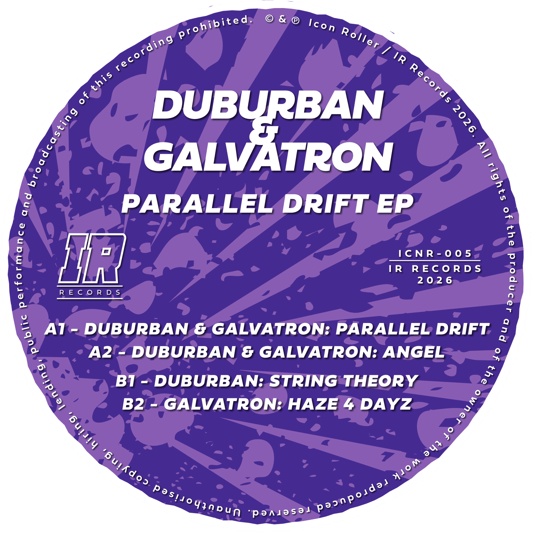 Duburban & Galvatron — Parallel Drift EP (ICNR-005)