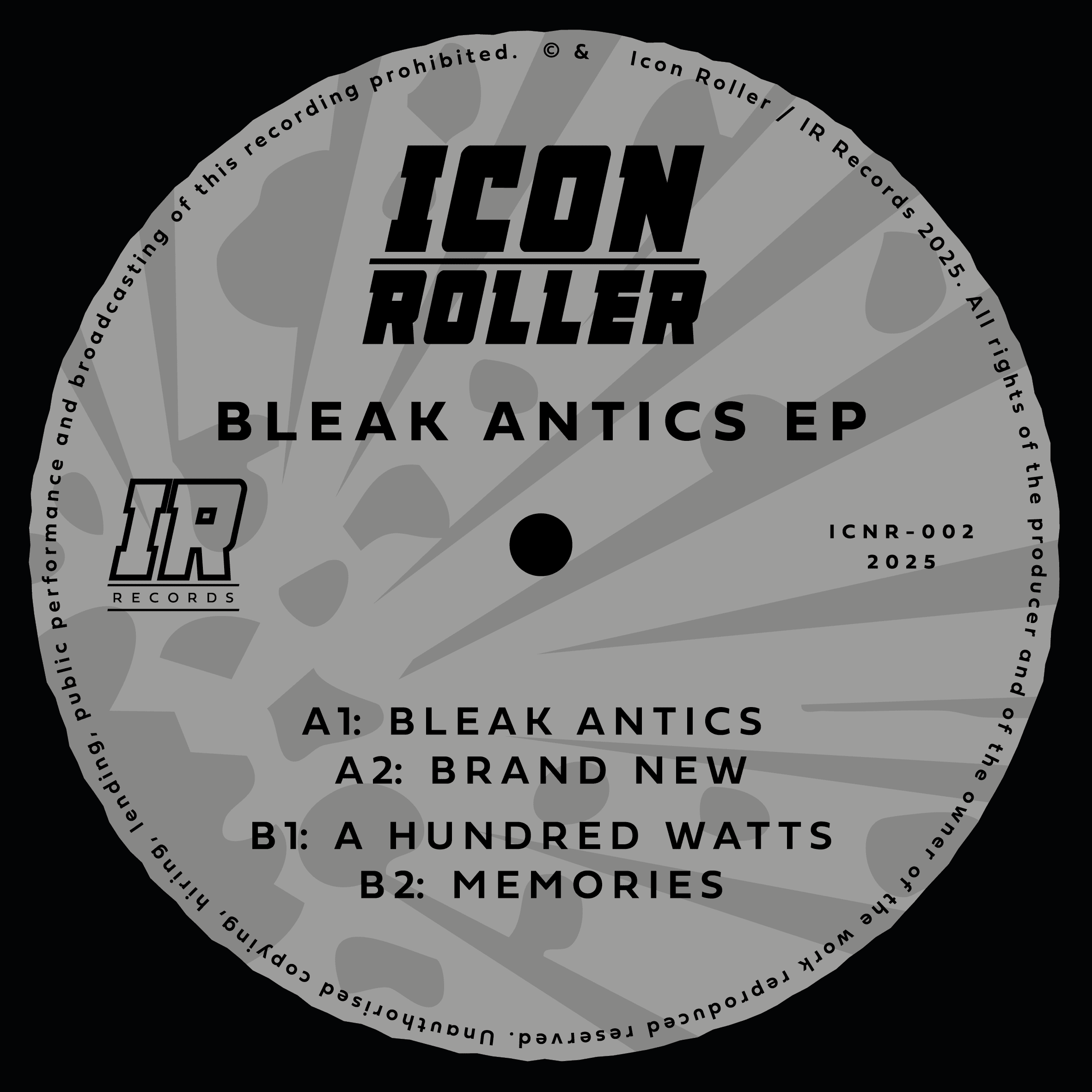 Icon Roller — Bleak Antics EP — photo 1